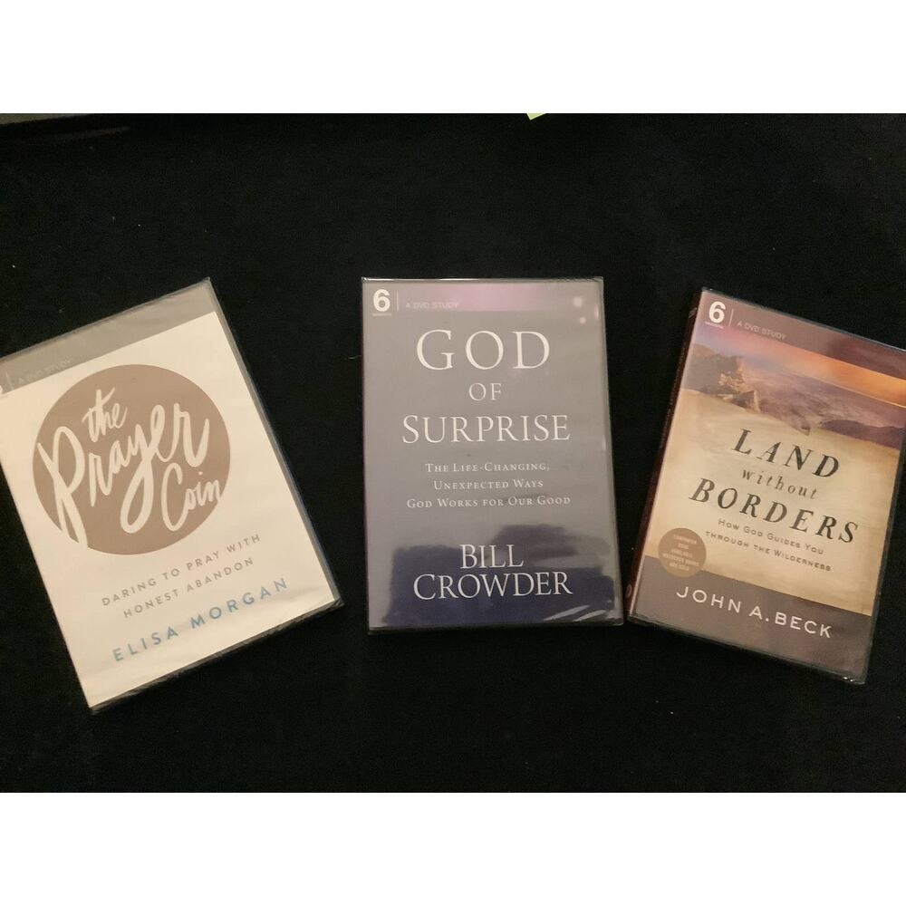Religion DVDs God of Surprise Land without Borders The Prayer Coin